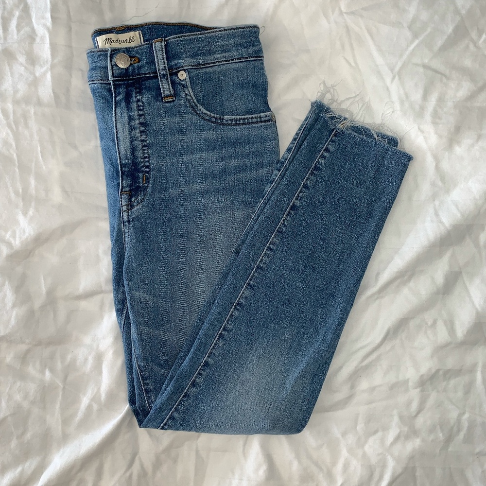 Madewell Light Wash Skinny Jean